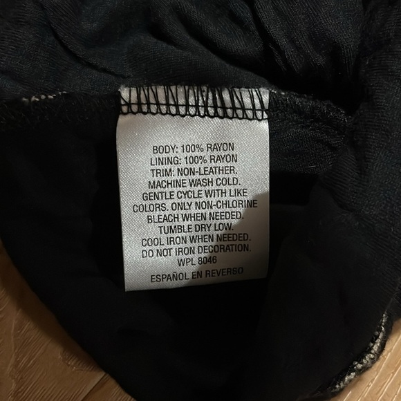 Black and Tan Striped Top INC - Picture 5 of 5